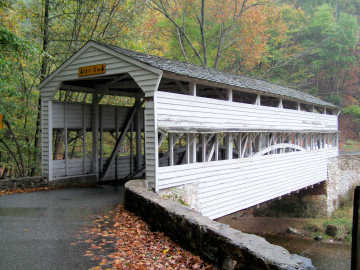 Knox Bridge. Photo by David Guay, October, 2007